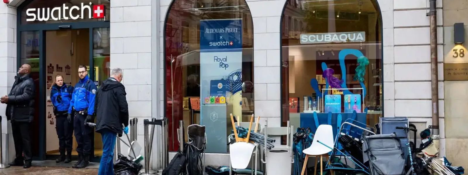 Swatch Closes Stores As Watch Launch Causes Chaos